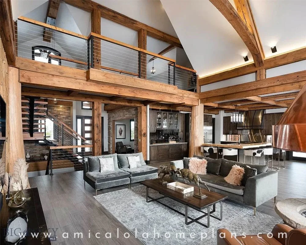 Gunsmoke Ranch — Amicalola Home Plans Mountain Modern™ Homeplans